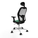 Kontorstol med hovedg�rde Piqueras y Crespo 2D086N1 Smaragdgr�n #4