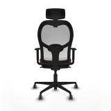 Kontorstol med hovedg�rde Piqueras y Crespo 1D036G2 Hvid M�rkebrun #5