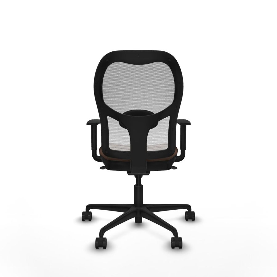 Kontorstol Piqueras y Crespo 1D036N0 Hvid M�rkebrun #5