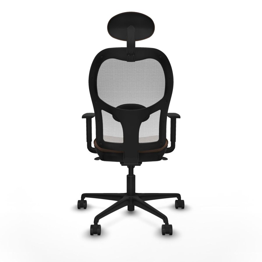 Kontorstol med hovedg�rde Jorquera Piqueras y Crespo 1D036N1 Hvid M�rkebrun #5