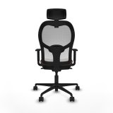 Kontorstol med hovedg�rde Piqueras y Crespo 1D036N2 Hvid M�rkebrun #5