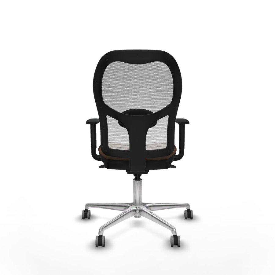 Kontorstol Piqueras y Crespo 1D086G0 Hvid M�rkebrun #5