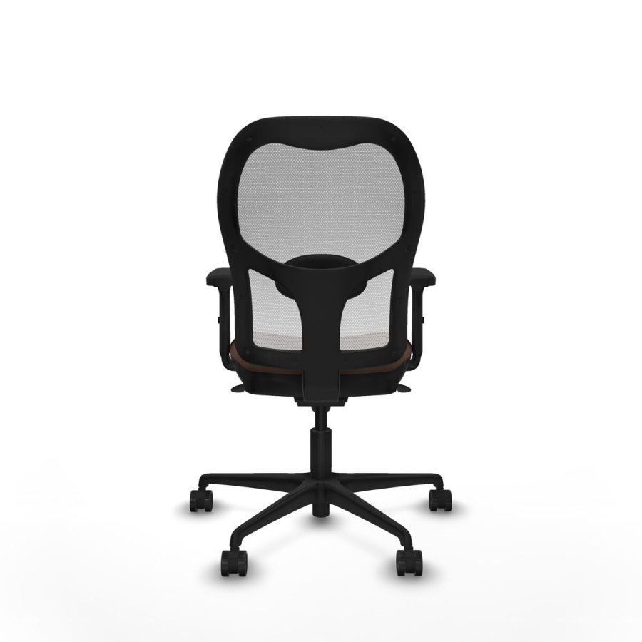 Kontorstol Piqueras y Crespo 2D036N0 Hvid M�rkebrun #5