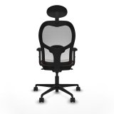 Kontorstol med hovedg�rde Piqueras y Crespo 2D036N1 Hvid M�rkebrun #5