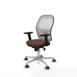 Kontorstol Piqueras y Crespo 2D086G0 Hvid M�rkebrun #2