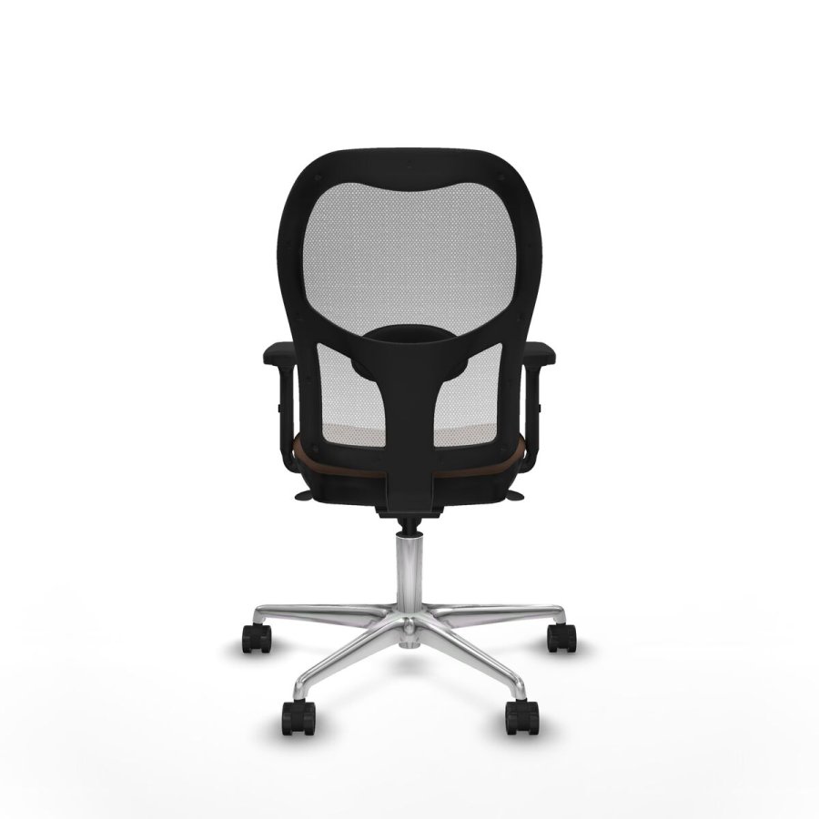 Kontorstol Piqueras y Crespo 2D086N0 Hvid M�rkebrun #5