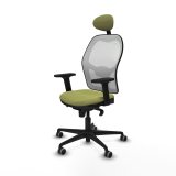 Kontorstol med hovedg�rde Piqueras y Crespo 2D036G1 Gr�n #2