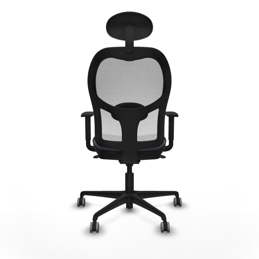 Kontorstol med hovedg�rde Jorquera Piqueras y Crespo 1D036G1 M�rkegr� #5