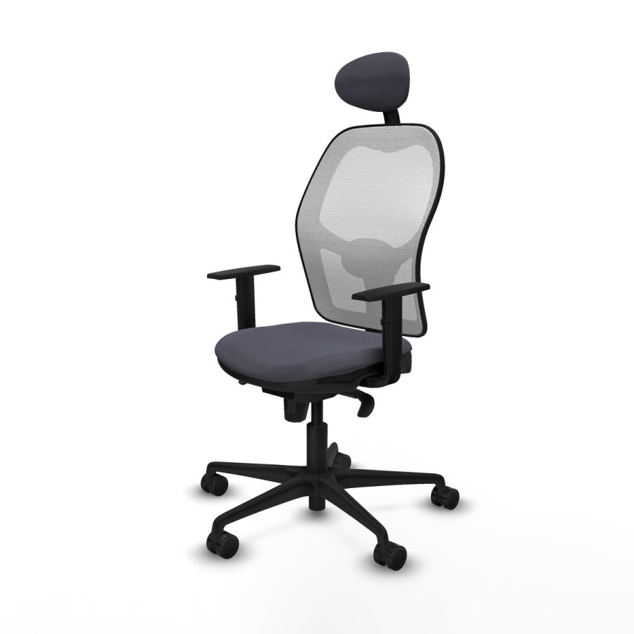 Kontorstol med hovedg�rde Jorquera Piqueras y Crespo 1D036N1 M�rkegr� #2