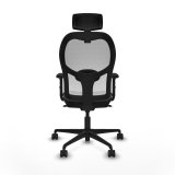 Kontorstol med hovedg�rde Piqueras y Crespo 2D036N2 M�rkegr� #5