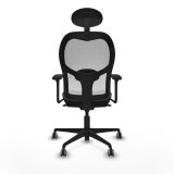 Kontorstol med hovedg�rde Piqueras y Crespo 3D036G1 M�rkegr� #5