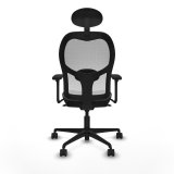 Kontorstol med hovedg�rde Piqueras y Crespo 3D036N1 M�rkegr� #5