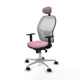 Kontorstol med hovedg�rde Jorquera Piqueras y Crespo 1D086N1 Pink #2