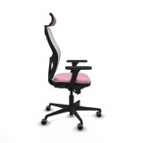Kontorstol med hovedg�rde Piqueras y Crespo 3D036G2 Pink #7