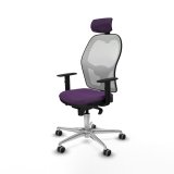 Kontorstol med hovedg�rde Piqueras y Crespo 1D086G2 Lilla #2