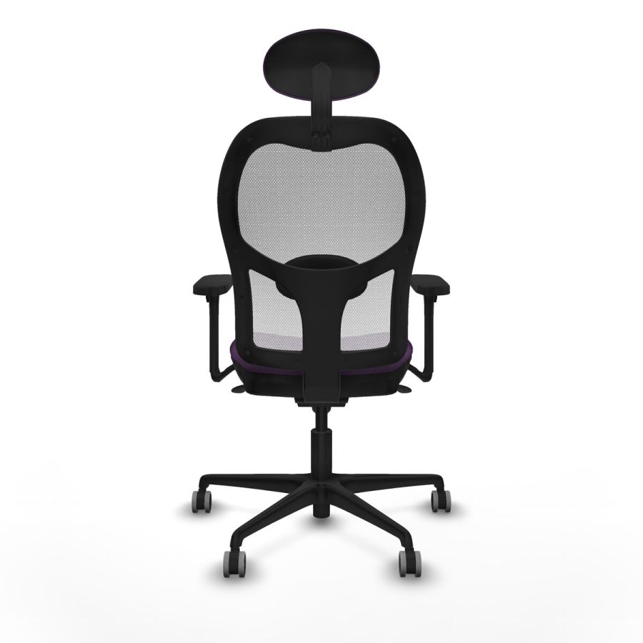 Kontorstol med hovedg�rde Piqueras y Crespo 3D036G1 Lilla #5