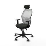 Kontorstol med hovedg�rde Jorquera Piqueras y Crespo 1D036G2 Sort #2