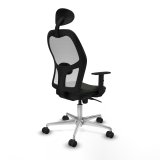 Kontorstol med hovedg�rde Jorquera Piqueras y Crespo 1D086N1 Sort #6