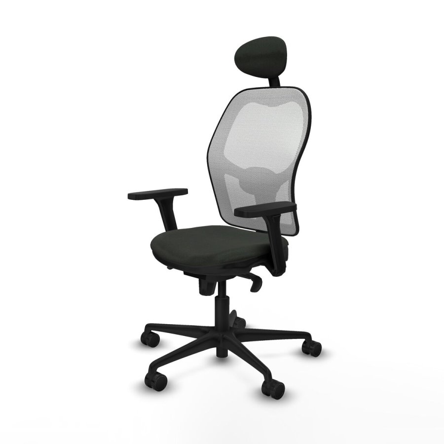 Kontorstol med hovedg�rde Jorquera Piqueras y Crespo 3D036N1 Sort #2