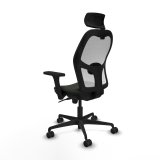 Kontorstol med hovedg�rde Jorquera Piqueras y Crespo 3D036N2 Sort #4