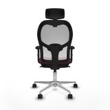 Kontorstol med hovedgrde Jorquera Piqueras y Crespo 2D086N2 Rdbrun #5