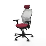 Kontorstol med hovedg�rde Jorquera Piqueras y Crespo 3D036G2 R�dbrun #2