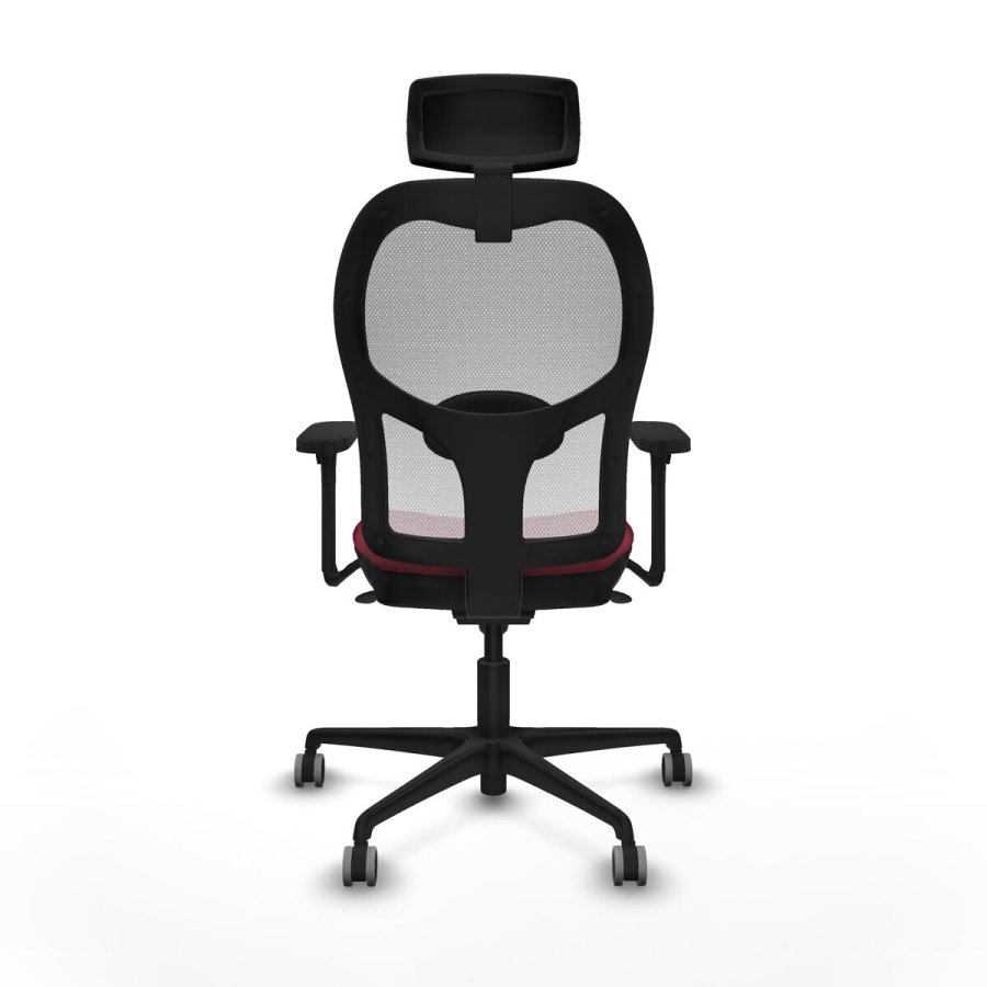 Kontorstol med hovedg�rde Jorquera Piqueras y Crespo 3D036G2 R�dbrun #5