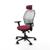 Kontorstol med hovedgrde Jorquera Piqueras y Crespo 3D036N2 Rdbrun #2