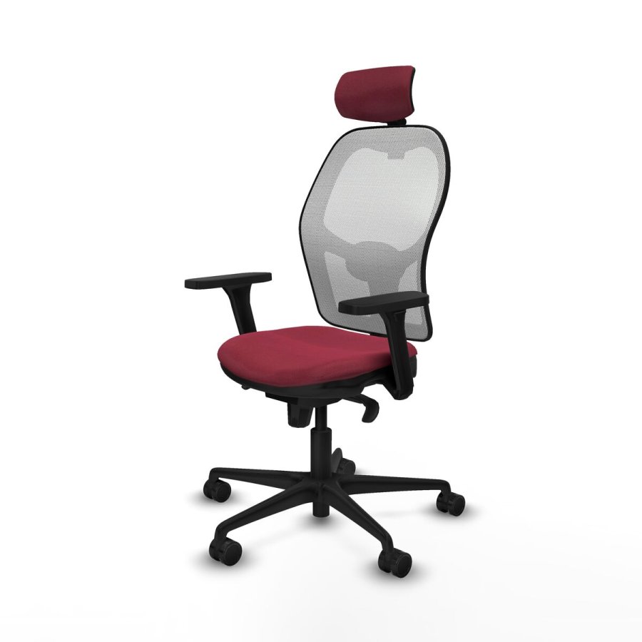 Kontorstol med hovedgrde Jorquera Piqueras y Crespo 3D036N2 Rdbrun #2