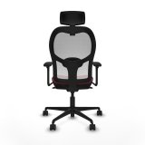 Kontorstol med hovedgrde Jorquera Piqueras y Crespo 3D036N2 Rdbrun #5