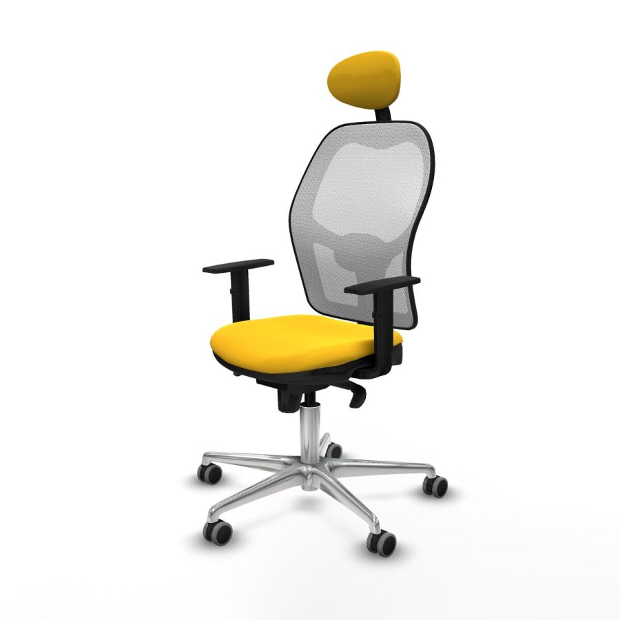 Kontorstol Piqueras y Crespo 1D086G1 Gul #2