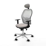 Kontorstol Piqueras y Crespo 1D086N1 Hvid #2