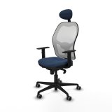 Kontorstol Piqueras y Crespo 1D036G1 Marinebl #2