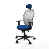 Kontorstol med hovedgrde Jorquera Piqueras y Crespo 1D036N1 Bl #2