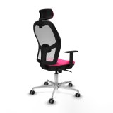 Kontorstol med hovedg�rde Jorquera Piqueras y Crespo 1D086G2 Pink #6