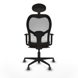 Kontorstol med hovedgrde Jorquera Piqueras y Crespo 1D036G1 Hvid Brun #5