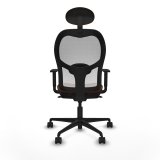 Kontorstol med hovedgrde Jorquera Piqueras y Crespo 1D036N1 Hvid Brun #5