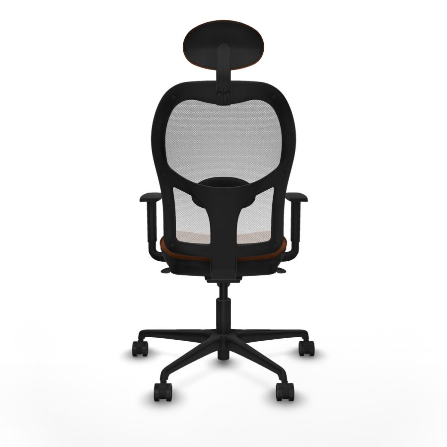 Kontorstol med hovedgrde Jorquera Piqueras y Crespo 1D036N1 Hvid Brun #5