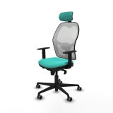 Kontorstol Piqueras y Crespo 1D036G2 Turkisbl #2