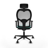 Kontorstol med hovedgrde Jorquera Piqueras y Crespo 1D036N2 Turkisbl #5