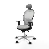 Kontorstol Piqueras y Crespo 1D086N1 Lysegr� #2