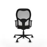 Kontorstol Piqueras y Crespo 1D036N0 Hvid Mrkebrun #5