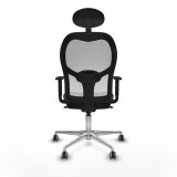 Kontorstol Piqueras y Crespo 1D086G1 Hvid Mrkebrun #5