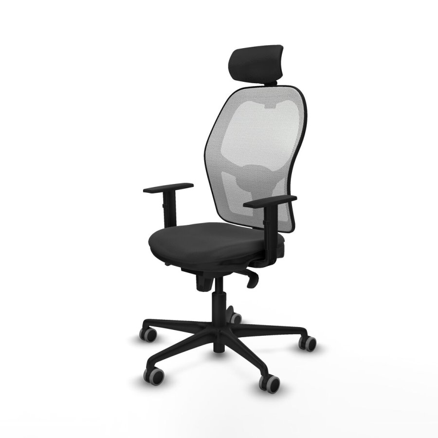 Kontorstol med hovedgrde Jorquera Piqueras y Crespo 1D036G2 Mrkegr #2