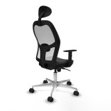 Kontorstol med hovedgrde Jorquera Piqueras y Crespo 1D086N1 Mrkegr #6