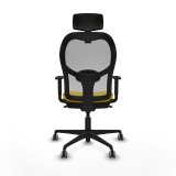 Kontorstol med hovedg�rde Jorquera Piqueras y Crespo 1D036G2 Gul #5