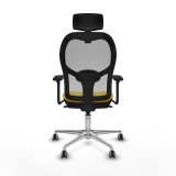 Kontorstol med hovedg�rde Piqueras y Crespo 3D086G2 Gul #5