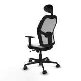 Kontorstol med hovedg�rde Jorquera Piqueras y Crespo 1D036N1 Hvid #4