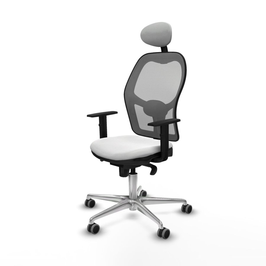 Kontorstol med hovedg�rde Jorquera Piqueras y Crespo 1D086G1 Hvid #2