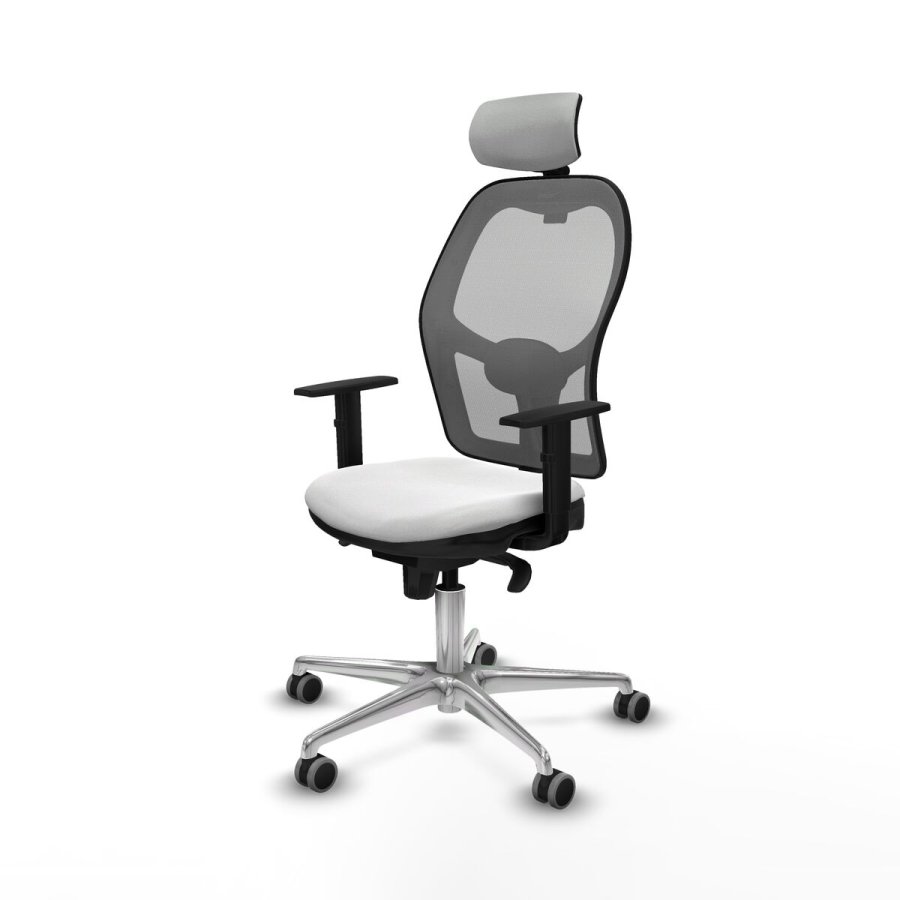 Kontorstol med hovedg�rde Piqueras y Crespo 1D086G2 Hvid #2